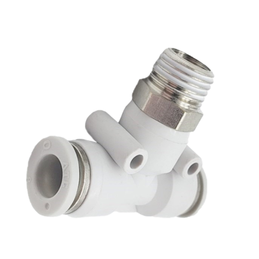 PEB04 02 Nối nhanh tê ren ngoài Airtac (PEB04-02 Màu trắng) - Ảnh 4