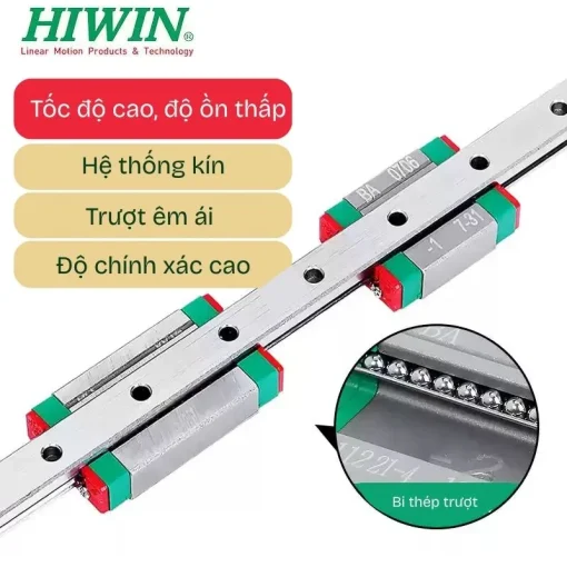 Ray dẫn hướng MGW12-100mm - Ảnh 4