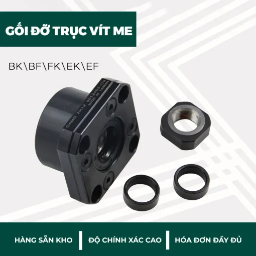 Gối đỡ trục vít me BK30 - Ảnh 3