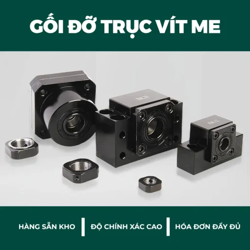 Gối đỡ trục vít me BK30 - Ảnh 5