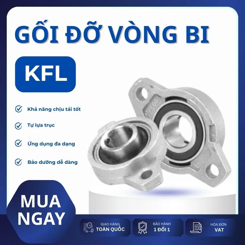 Gối đỡ vòng bi KFL003
