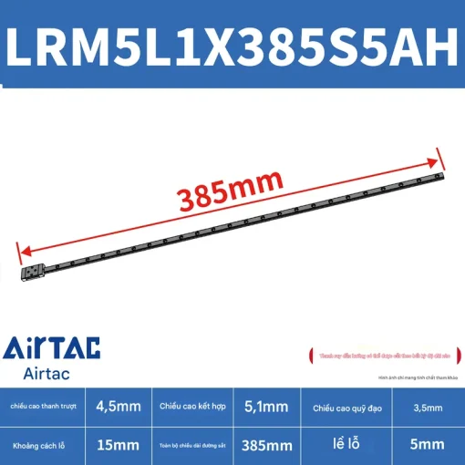 Ray trượt mở rộng LRM5L1X385S5AH - Ảnh 2