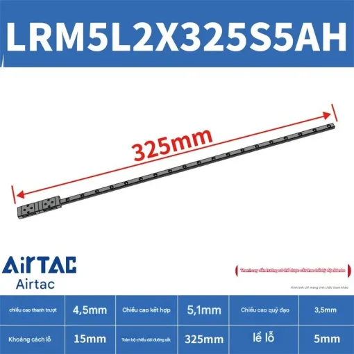 Ray trượt mở rộng LRM5L2X325S5AH - Ảnh 2