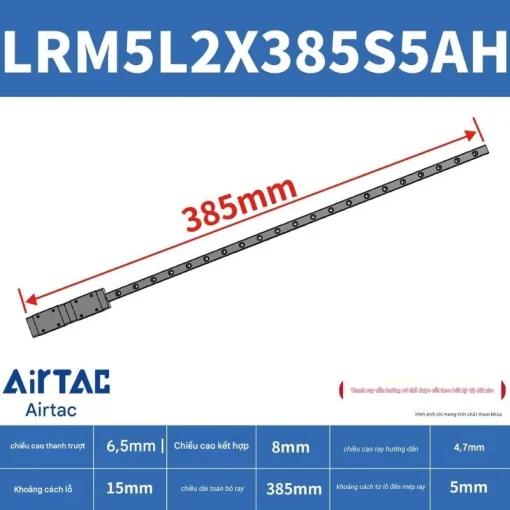 Ray trượt mở rộng LRM7L2X385S5AH - Ảnh 2