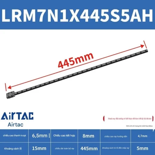 Ray trượt tiêu chuẩn LRM7N1X445S5AH - Ảnh 2