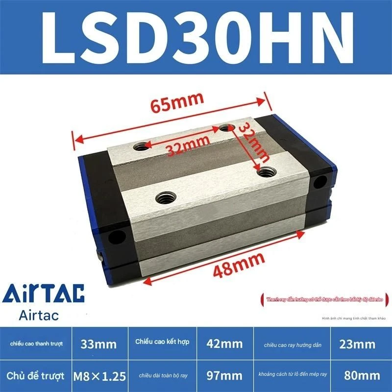 Ray trượt tiêu chuẩn LSD30HN - Ảnh 2