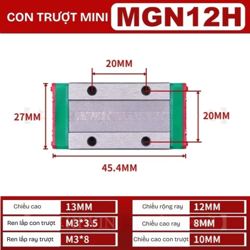 Ray trượt MGN12H - Ảnh 2