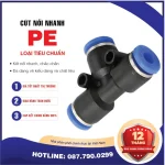 PE8 Nối nhanh chữ T đều Airtac (PE8 Màu trắng)