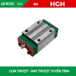 Con trượt vuông Hiwin HGH15CA, HGH20CA, HGH25CA, HGH30CA, HGH35CA, HGH45CA, HGH55CA, HGH65CA