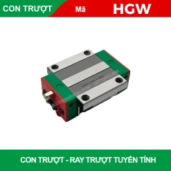 Con trượt vuông HGW20HC, HGW25HC, HGW30HC, HGW35HC, HGW45HC
