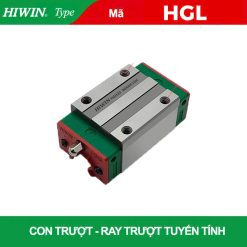 Con trượt Hiwin HGL15HA, HGL20HA, HGL25HA, HGL30HA, HGL35HA, HGL45HA, HGL55HA
