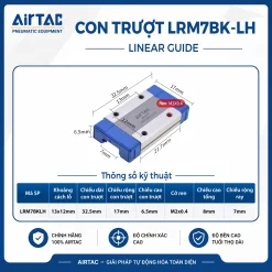 Con trượt vuông AirTAC LRM5L, LRM7L, LRM9L, LRM12L, LRM15L