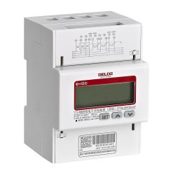 DT/SSU6606v công tơ điện ba pha (4P thanh ray DIN)