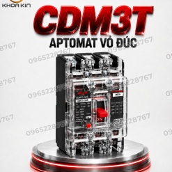 CDM3T aptomat vỏ đúc trong suốt