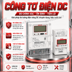 công tơ điện DC