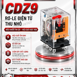 CDZ9 rơ-le điện từ thu nhỏ