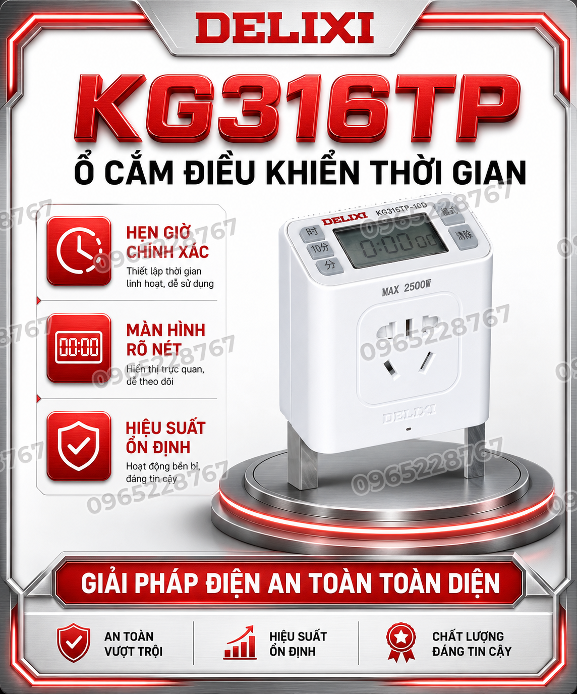 KG316TP Ổ cắm điều khiển thời gian