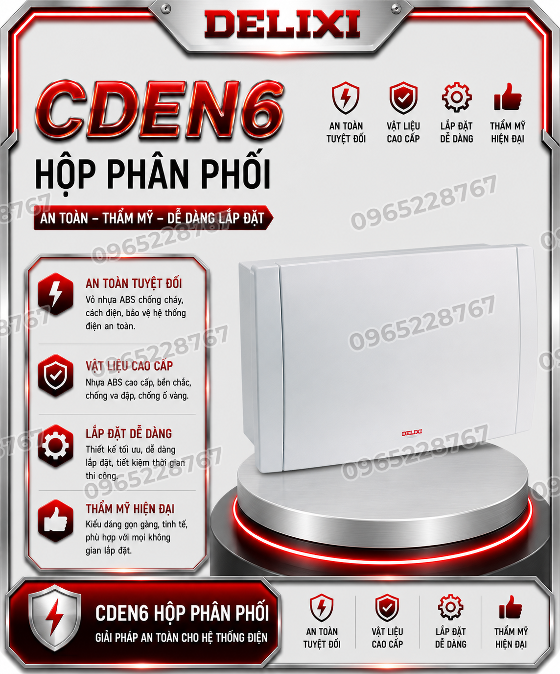 CDEN6 Hộp phân phối