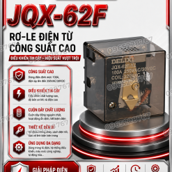 JQX-62F rơ-le điện từ công suất cao