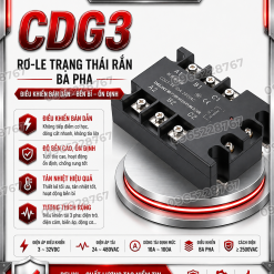 CDG3 rơ-le trạng thái rắn ba pha