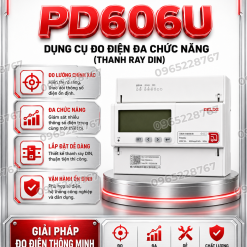 PD606U Dụng cụ đo điện đa chức năng (thanh ray DIN)