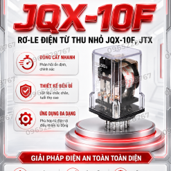 rơ-le điện từ thu nhỏ JQX-10F, JTX