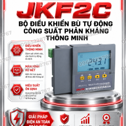 JKF2C Bộ điều khiển bù tự động công suất phản kháng thông minh