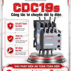 CDC19s Công tắc tơ chuyển đổi tụ điện