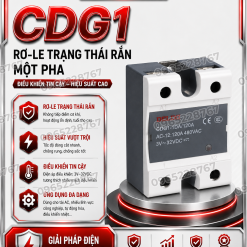 CDG1 rơ-le trạng thái rắn một pha