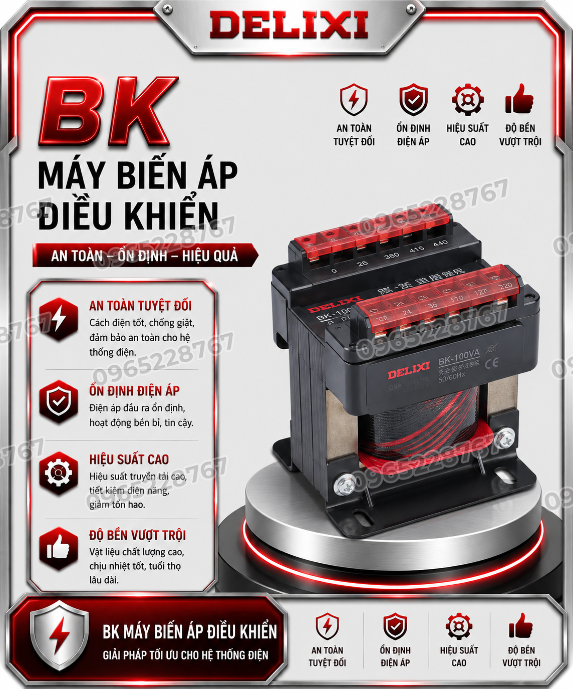 BK Máy biến áp điều khiển