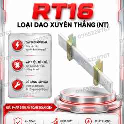 RT16 Loại dao xuyên thẳng (NT)