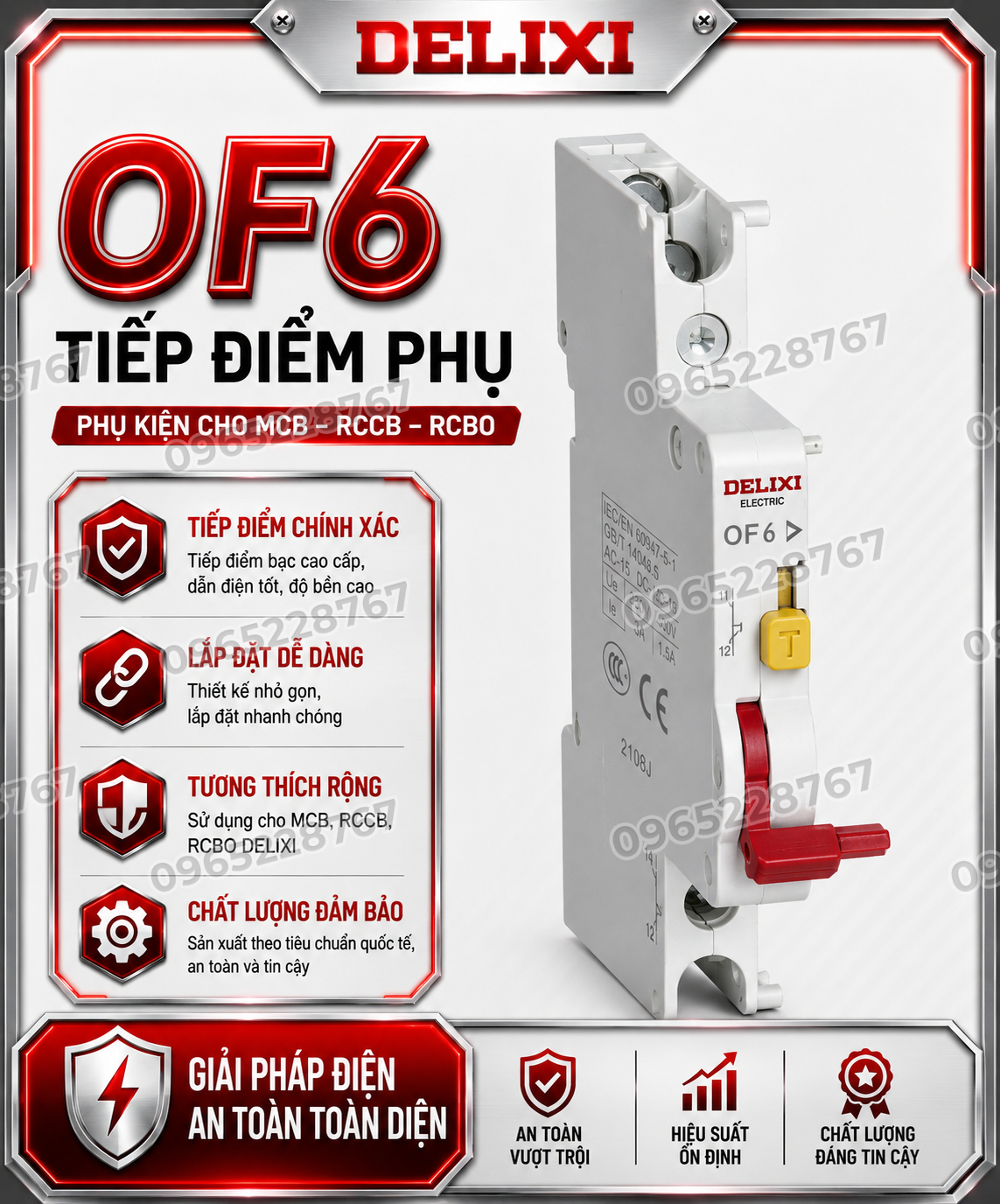 OF6 tiếp điểm phụ