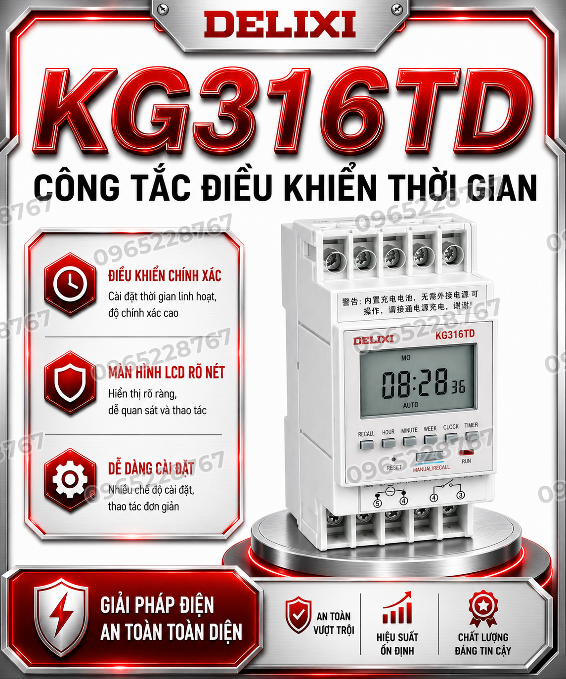 KG316TD Công tắc điều khiển thời gian