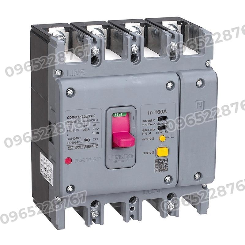 CDM6Li aptomat khối chống rò (MCCB)