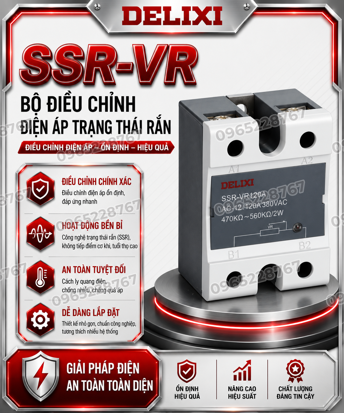 Bộ điều chỉnh điện áp trạng thái rắn SSR-VR