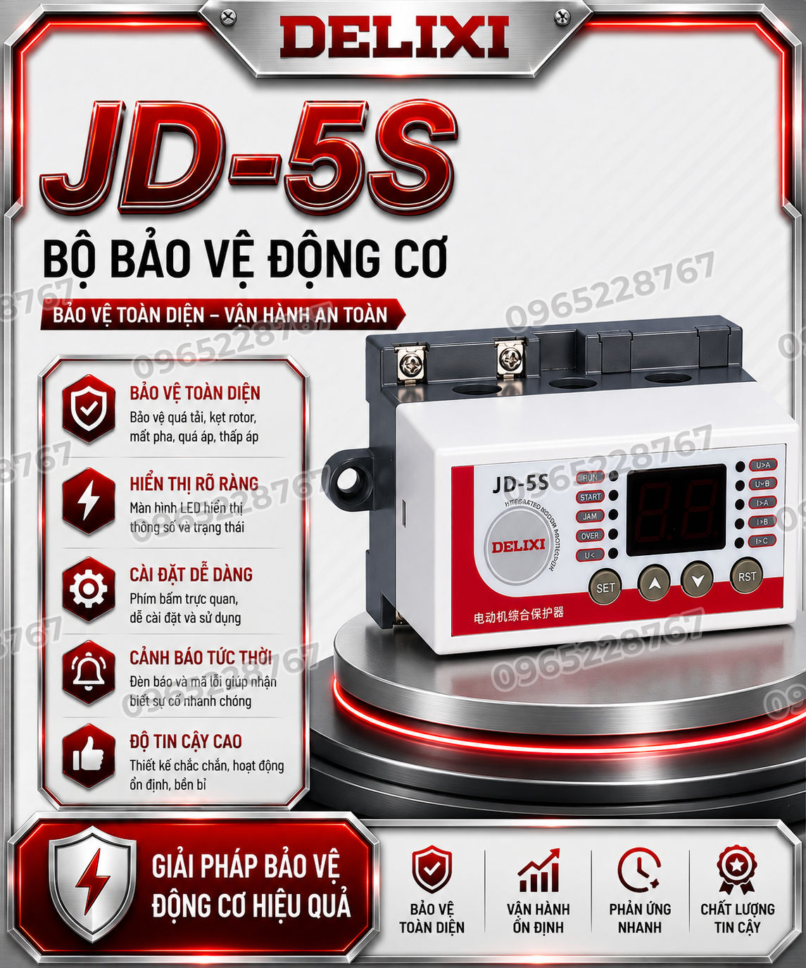 JD-5S Bộ bảo vệ động cơ