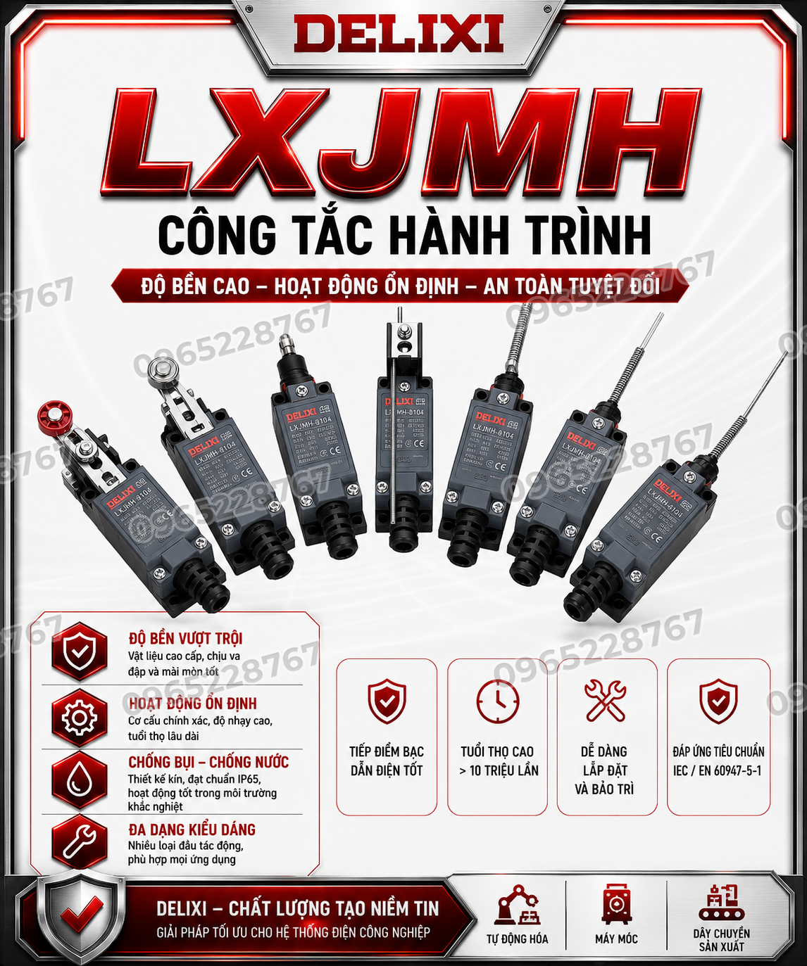 LXJMH công tắc hành trình