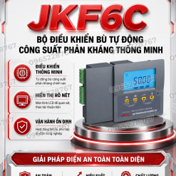 JKF6C Bộ điều khiển bù tự động công suất phản kháng thông minh