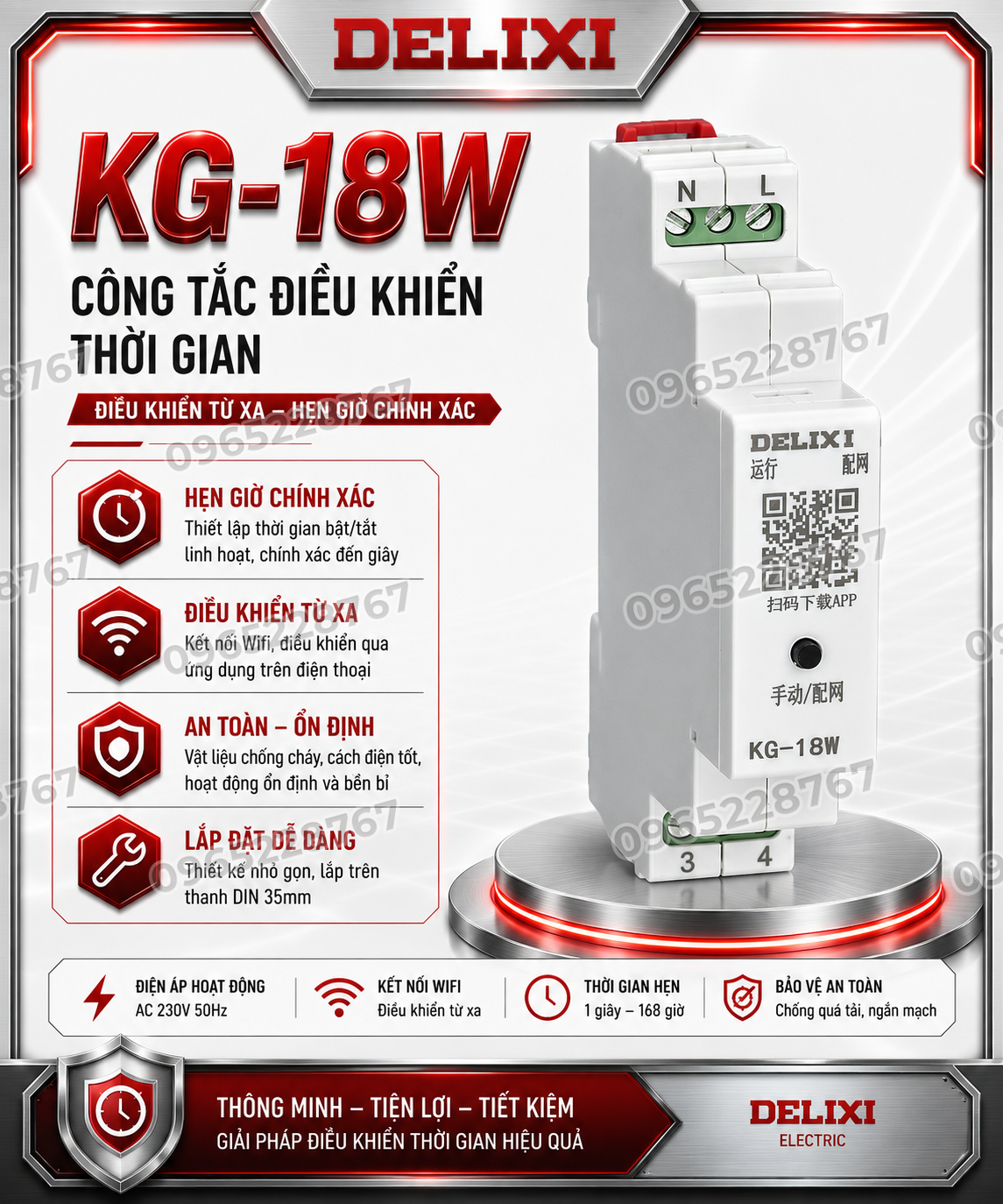 KG-18W Công tắc điều khiển thời gian KG-18 W